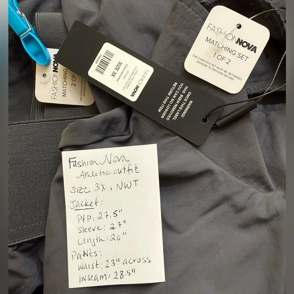 Fashion Nova Steal the Moment Windbreaker Set - NWT - Picture 7 of 7